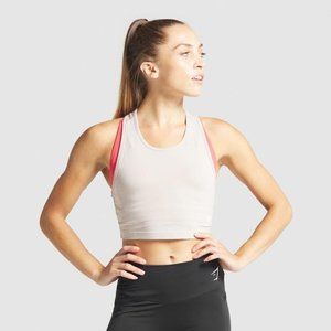 Gymshark Grey X-Small Training Crop Vest